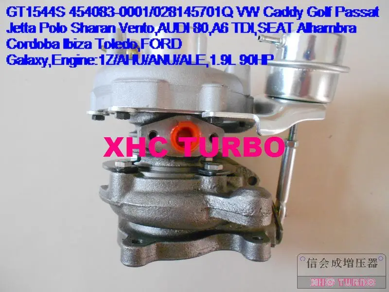 Новый GT1544S 454083 028145701Q турбонагнетатель для автомобилей Фольксваген Caddy Golf Passat Jetta