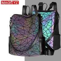 luminous large women backpack female sequin travel bag school backpack for teenage girls holographic bagpack sac a dos mochila