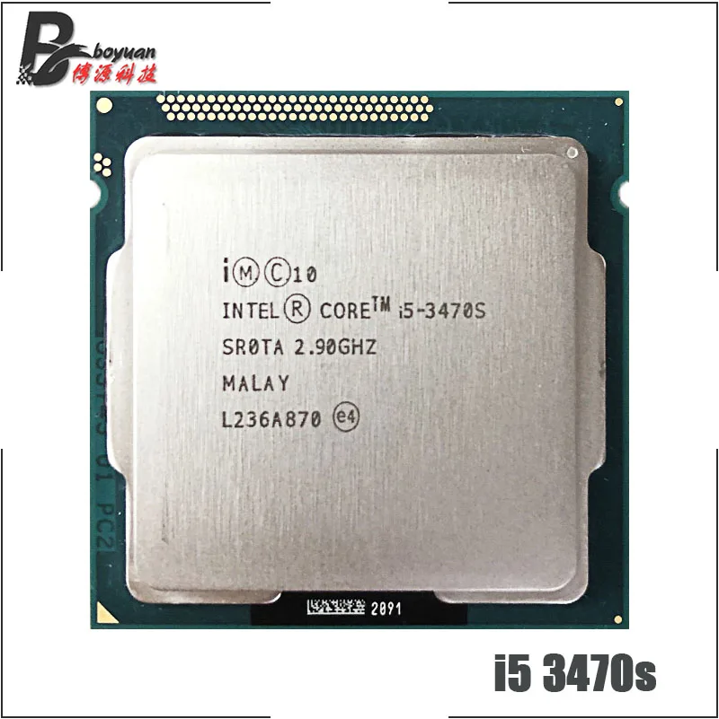 Процессор Intel Core i5 3470S 2 9 ГГц четырехъядерный четырехпоточный 6 Мб 65 Вт LGA