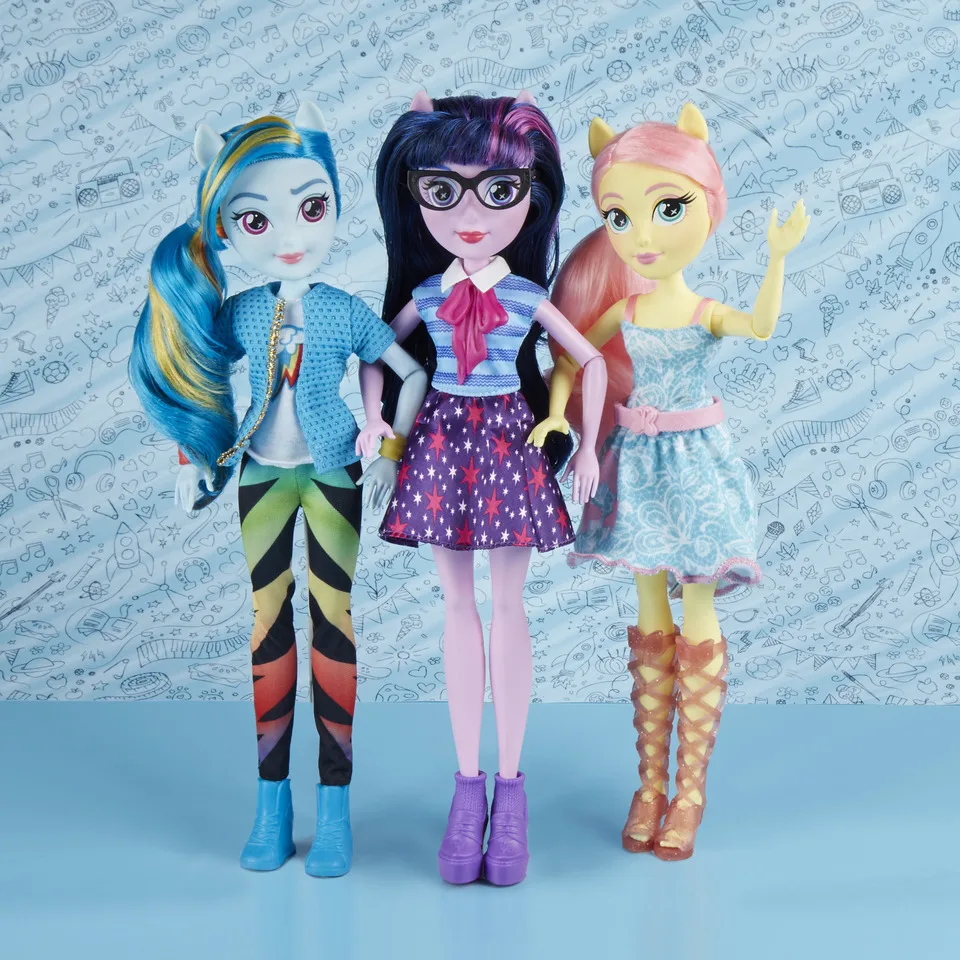 Игрушки My Little Pony Equestria Girls Rainbow move сумеречные Фигурки классические для детей подарок на день рождения для девочек Bonecas