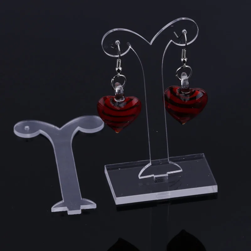 Бесплатная доставка акриловая витрина для ювелирных изделий 20 шт 85 мм серьга