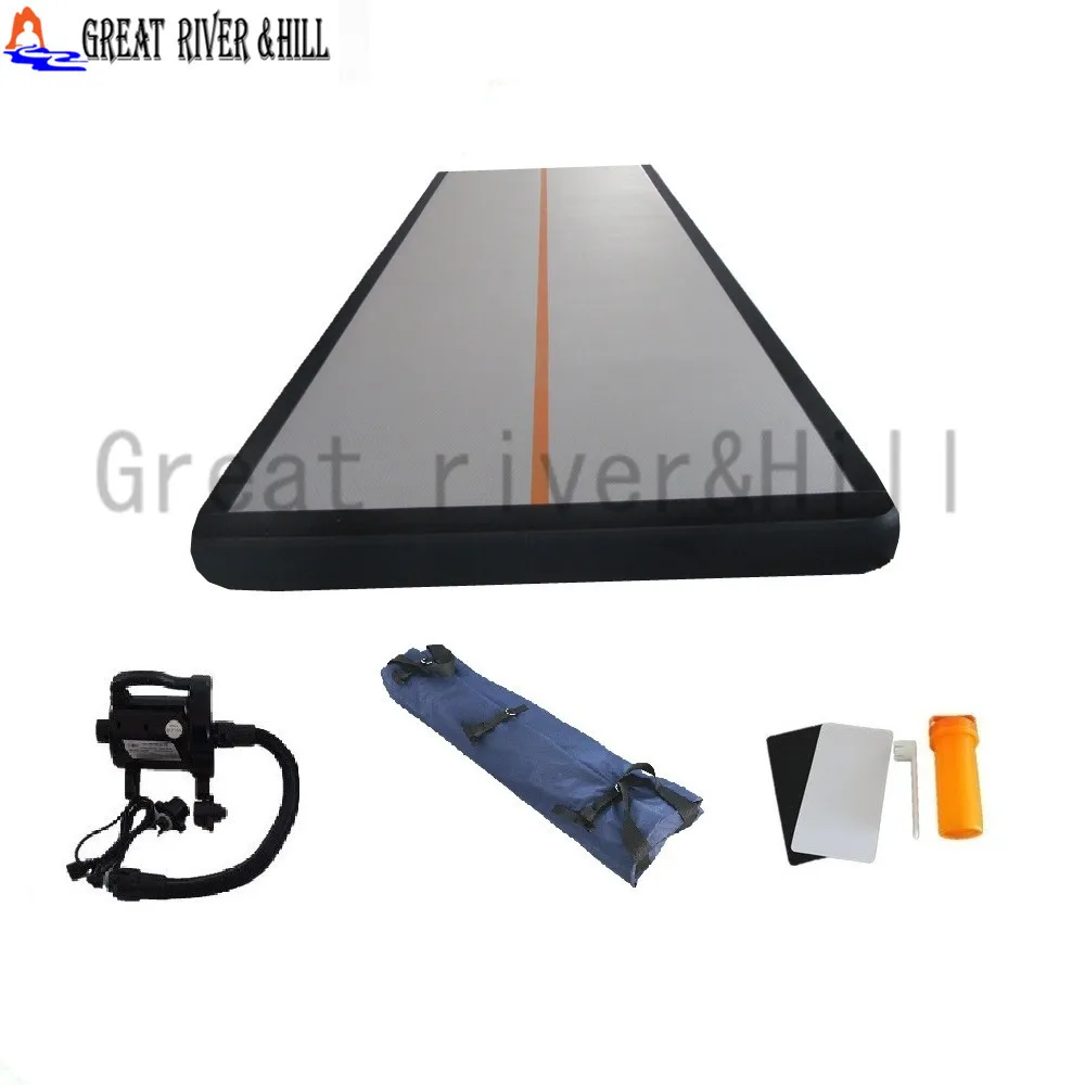 

5m x 1.5m x 10cm new color inflatable gym training air mat air floor for sale