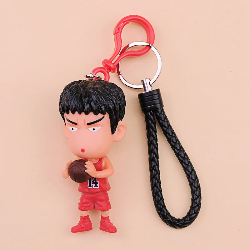 Модные ювелирные изделия Slam Dunk Q Edition брелок ручной работы для ключей с