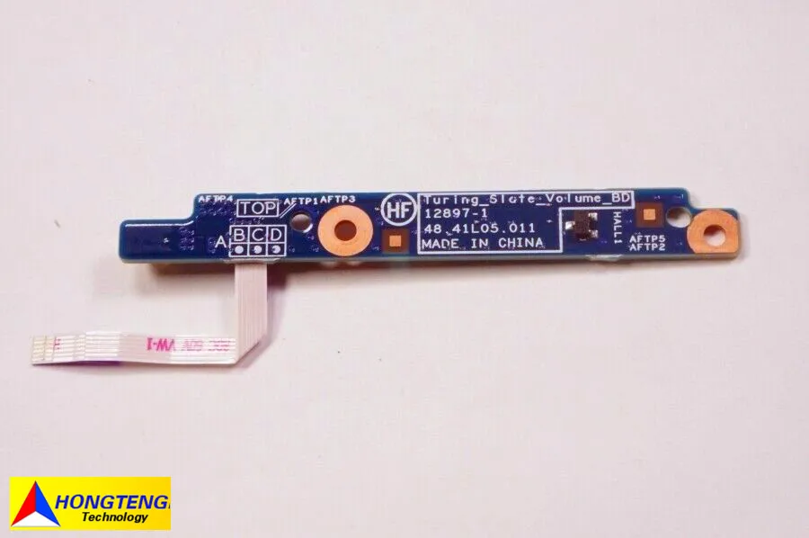 Б/у 736893-001 для платы Кнопки громкости Hp 13-F010DX X2 ПК spectre 13-h210dx x2 тест ОК бесплатная