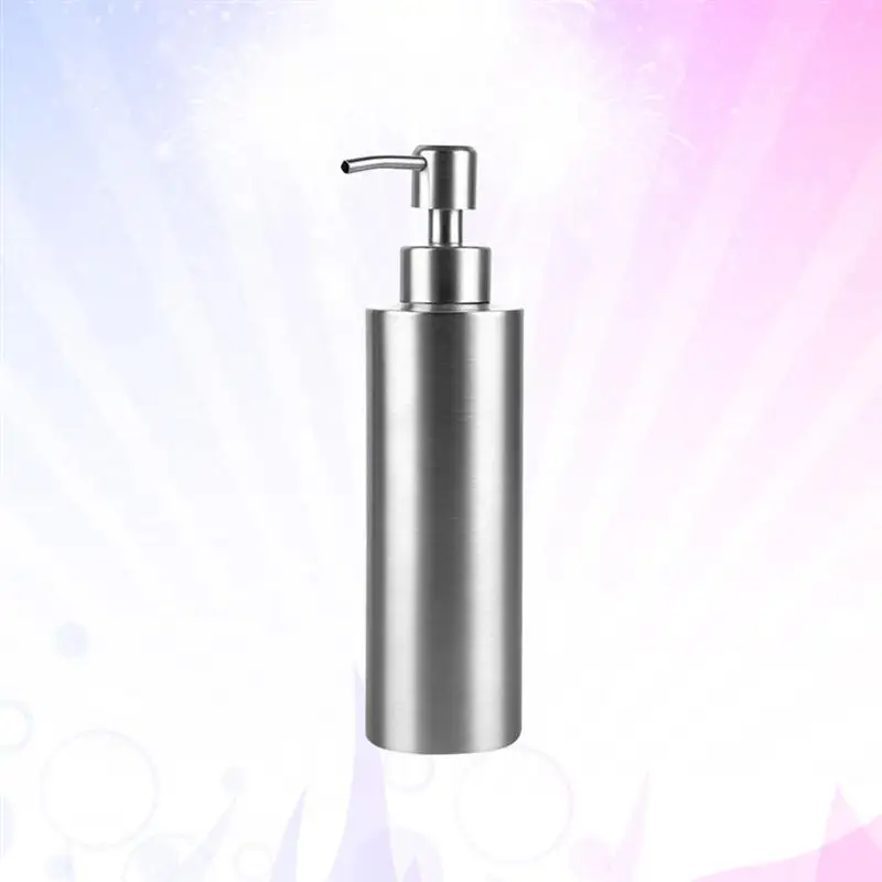 1 шт. дозатор мыла из нержавеющей стали многоразового использования 350 мл
