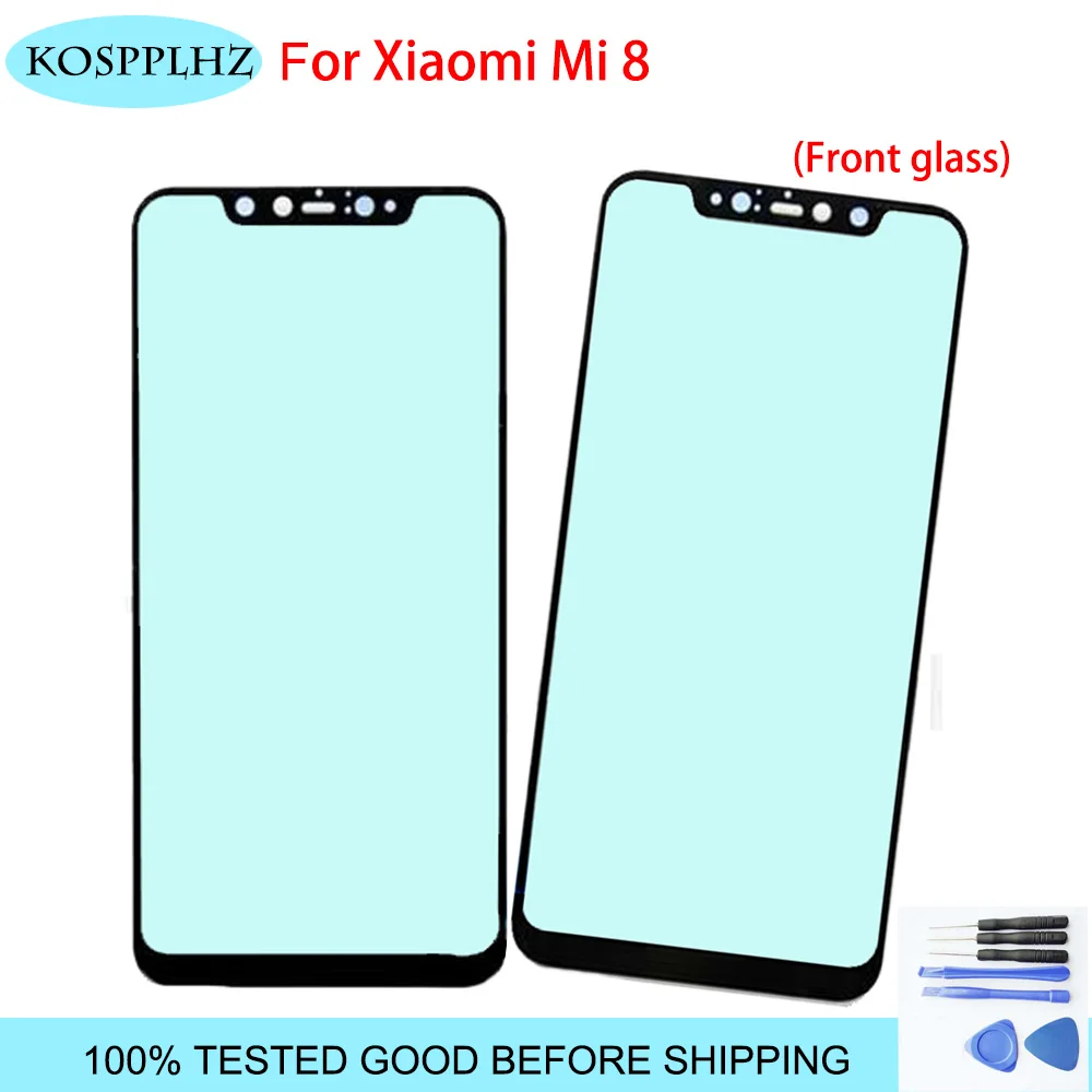 6 21 дюймов переднее внешнее стекло для Xiaomi Mi 8 сенсорный экран Сенсорная панель