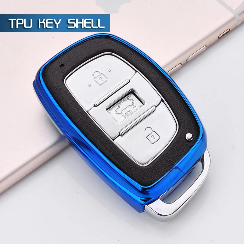 2018 новый tpu автомобильный корпус умного ключа Крышка для hyundai Hb20 I30 IX20 Solaris Creta Getz IX25