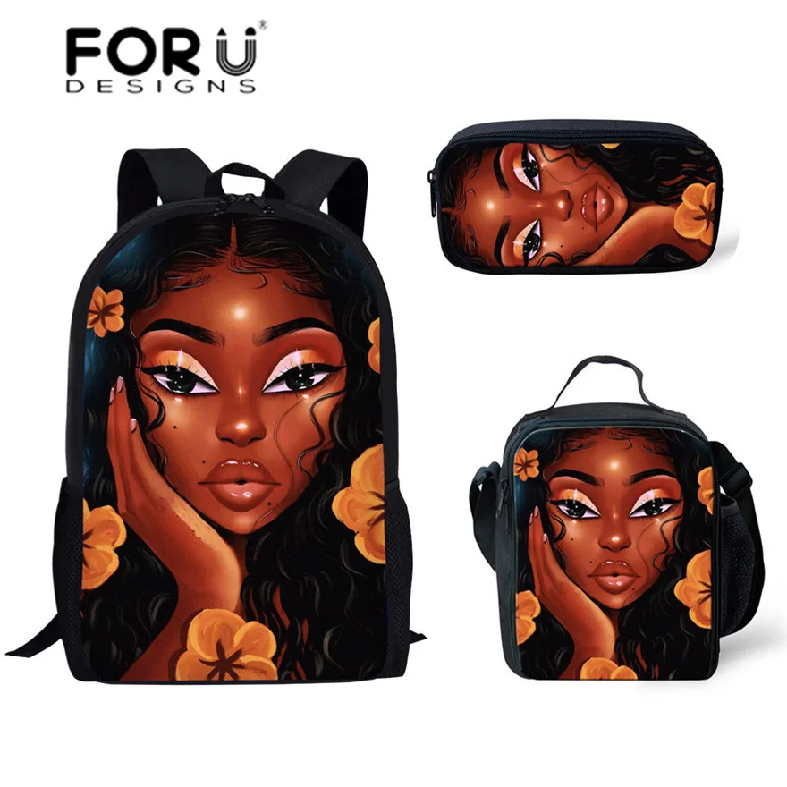 Школьные ранцы для девочек FORUDESIGNS 3 шт./компл. сумка через плечо книг детская