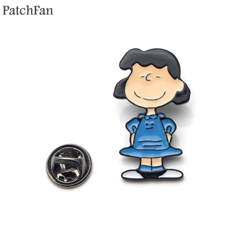 Patchfan собаки мультфильм цинкового сплава шпильки значки para рубашка сумка Одежда Кепка рюкзак броши для обуви Значки украшения A1834