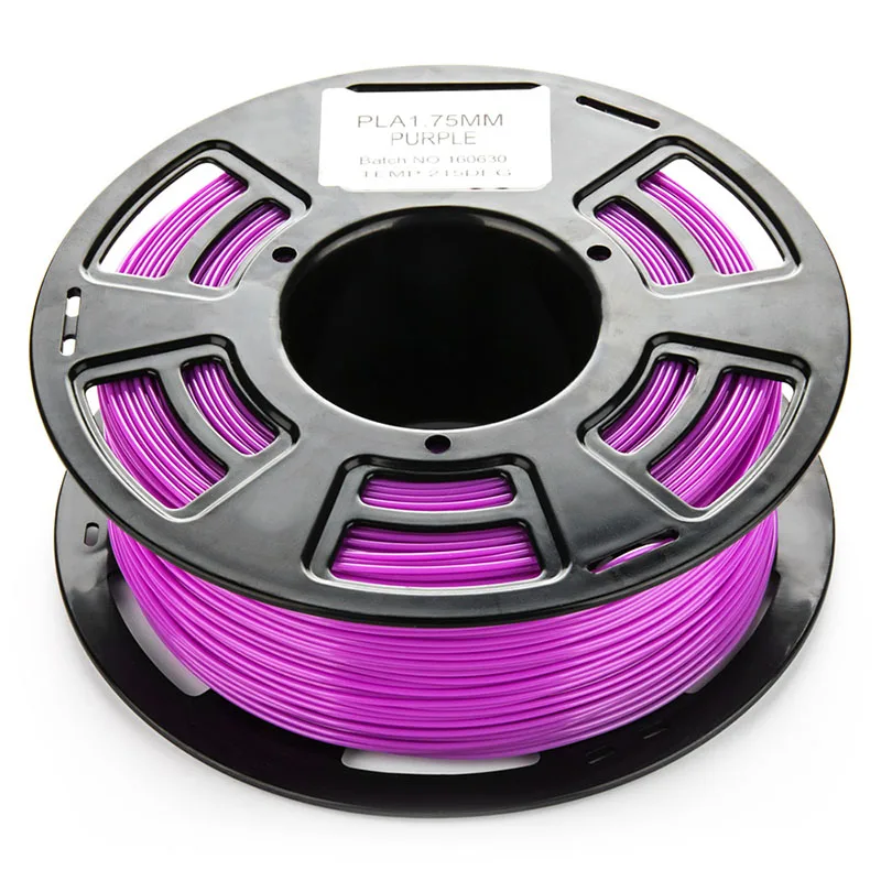 Purple-PLA Нить для 3d принтера PLA ABS PETG TPU мраморный Нейлон Металл углеродное волокно 1 кг/рулон 1,75 мм Материал PLA расходные материалы для 3d принтера - Цвет: Purple-PLA