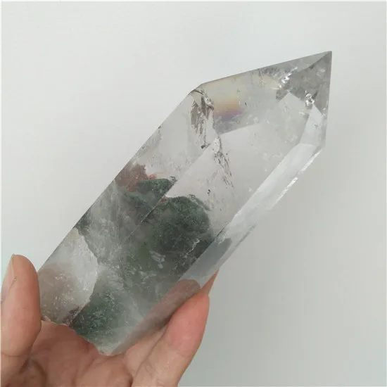 Фантомный Кристалл камни призрак кристаллы Wicca Cristal Islande Пьер Naturelle crestaux целебное украшение для дома Натуральный 315 г