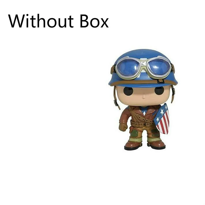 FUNKO Поп аниме Капитан Америка Модель Рисунок Коллекционная модель игрушки