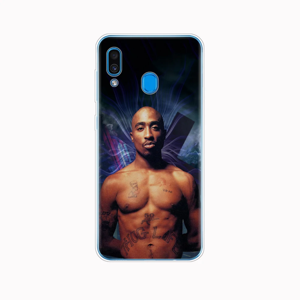 Чехол для Samsung A50 чехол Galaxy A60 A10 A30 A40 A70 A 50 2019 A9 A7 2018 2Pac Тупак Амару Шакур | Мобильные