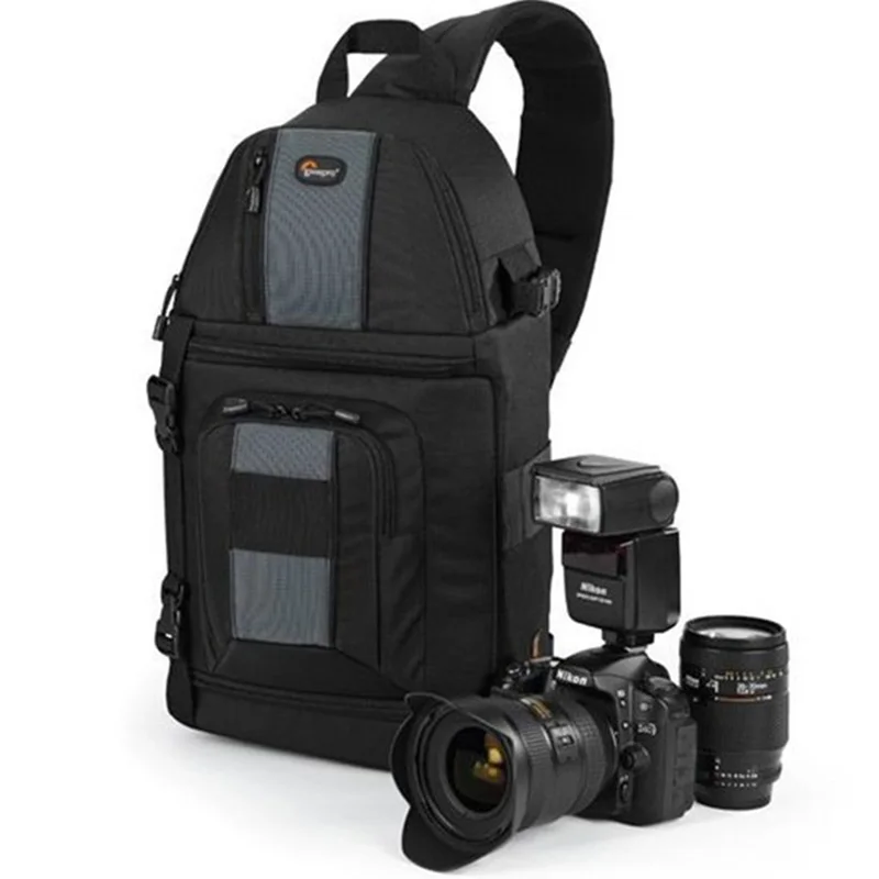 Roadfisher полиэфирная водостойкая Сумка-Рогатка 200 AW DSLR камера слинг сумки на плечо с любой погодой Чехол черный цвет
