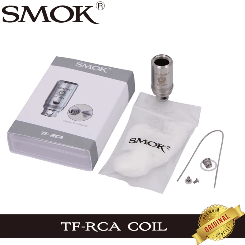 Оригинальная ремонтная головка Smok для атомайзера TFV4 Mini 4 поста одна катушка