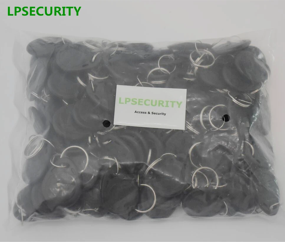 Маркер LPSECURITY 100 шт. чип EM4100 125 кГц брелок для карт карта доступа RFID ридера