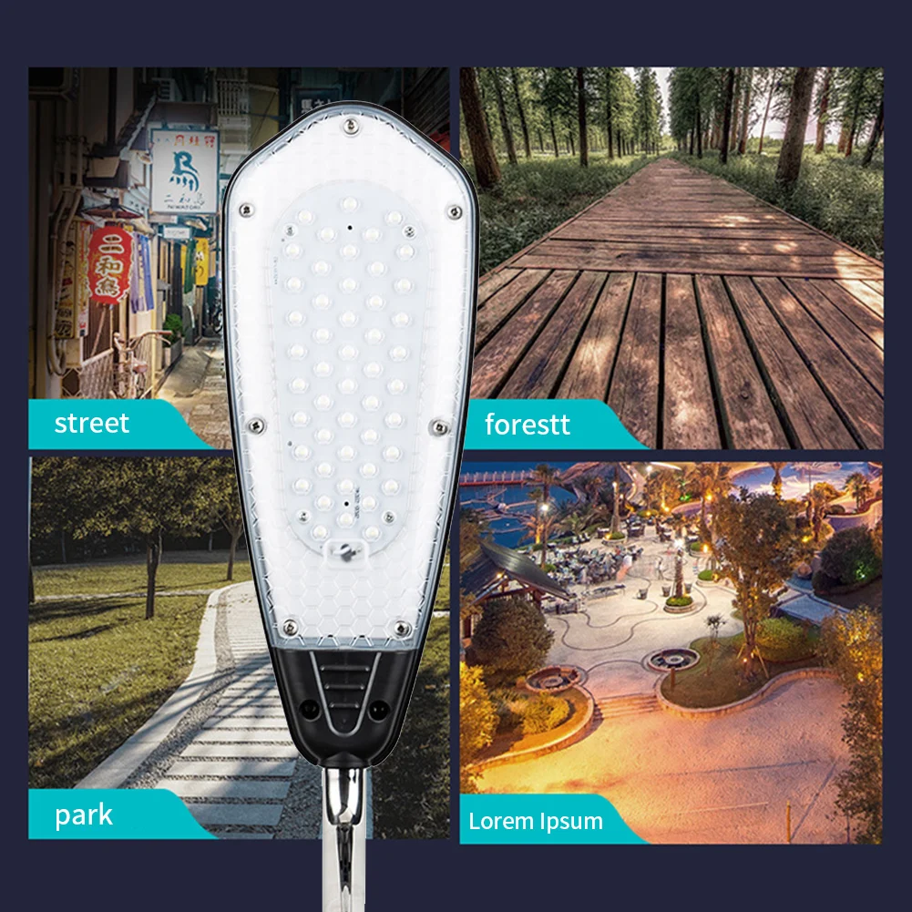 

4900LM Dusk To Garden Security With Sensor Waterproof Ip65 Led Garage Street Light Durable Outdoor Bright Induction Lamp