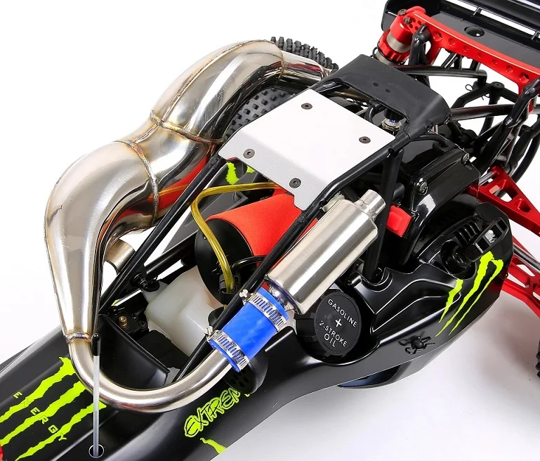 Металлическая выхлопная труба поп звук для 1/5 HPI Rovan KM BAJA 5B 5SC 5 T запчасти новый
