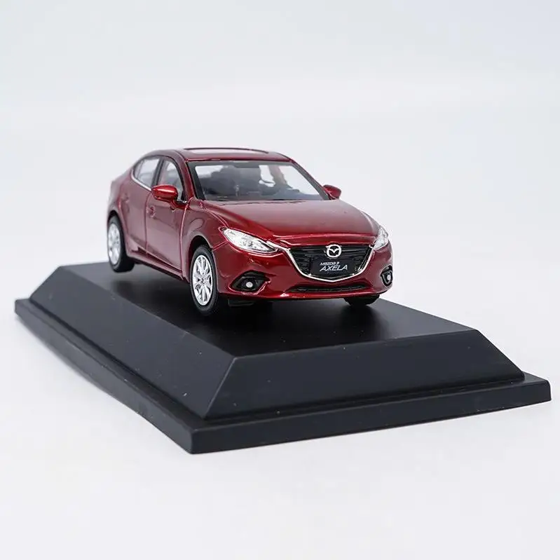 1:43 игрушечный автомобиль из сплава, высокая имитация MAZDA 3 AXELA Коллекционная модель автомобиля, литая металлическая модель игрушечного автомобиля