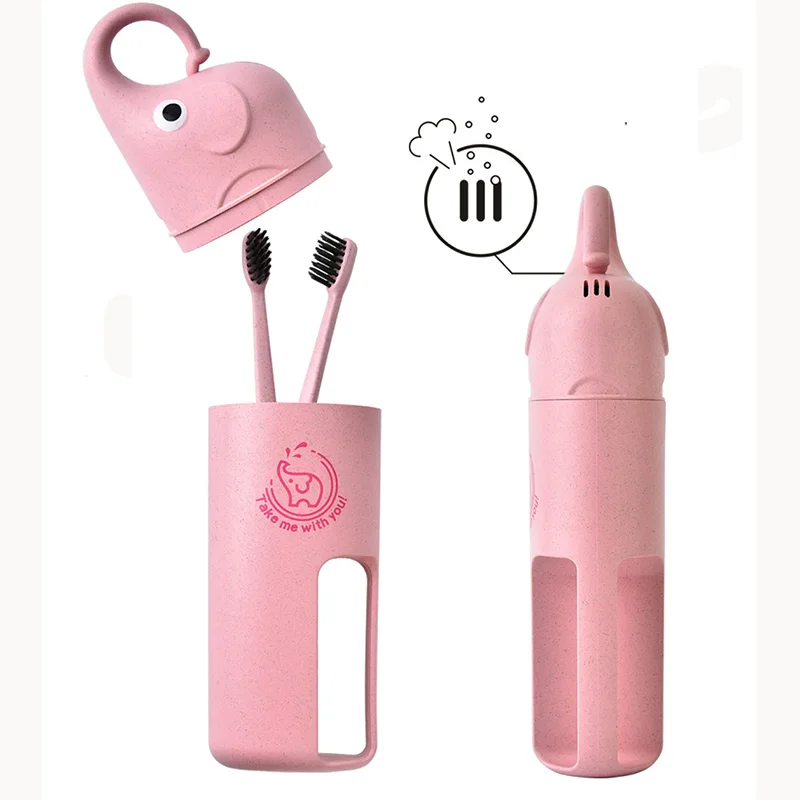 Новинка 3 шт. в одном наборе зубная щетка со слоном чашка дорожный костюм
