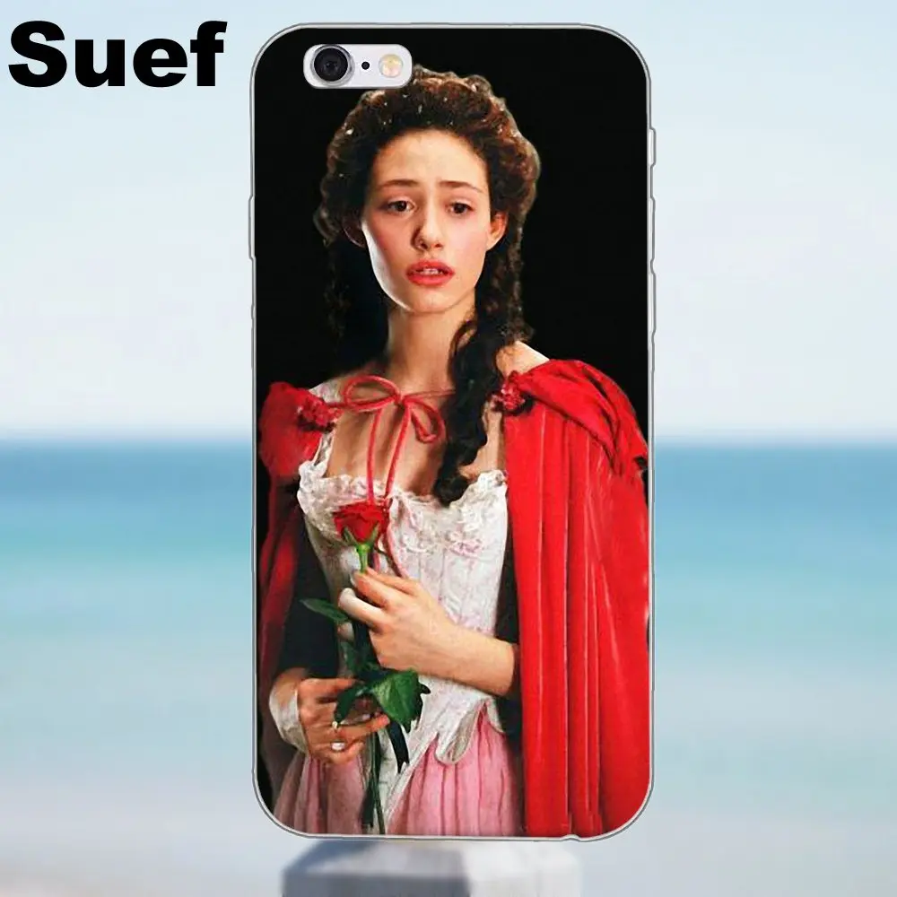 Suef TPU Live Love телефон для iPhone X 4 4S 5 5S 5C SE 6 6S 7 8 Plus Galaxy A3 A5 J1 J3 J5 J7 2016 2017 Phantom Of The Opera|for