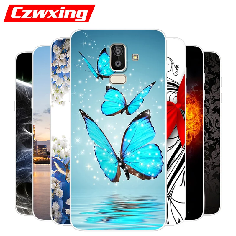 Чехол для Samsung Galaxy J8 2018 чехол силиконовый из ТПУ телефона J810F J810 J 8 6 0|Бамперы| |