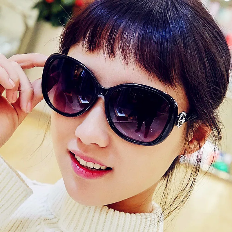 Занавес овальная оправа солнцезащитные очки женские винно красные декоративные