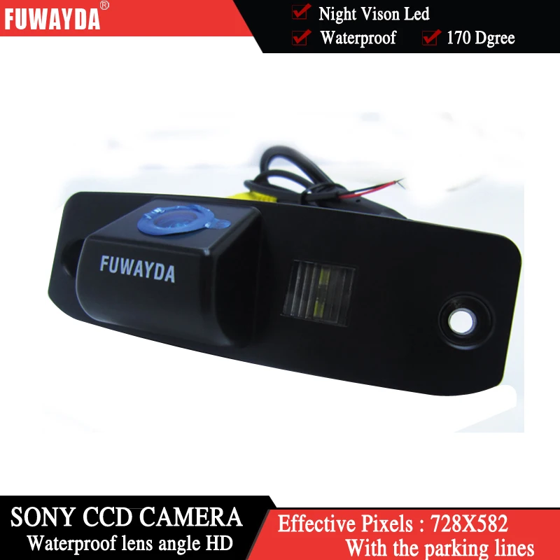 Автомобильная камера заднего вида FUWAYDA CCD чип для Hyundai Tucson Accent Elantra Terracan Sonata