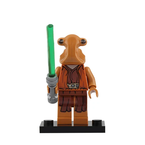 Звездные войны рыцарь-джедай Йода люк Хан Solo клон Obi-Wan Луминара Unduli Скайуокер совместимый кирпичный блок детская игрушка