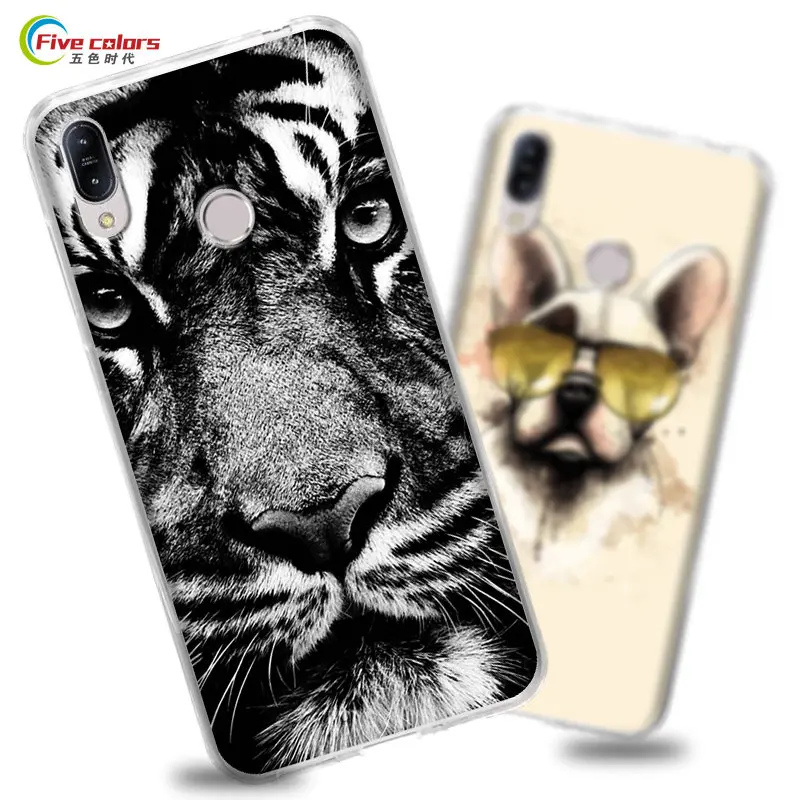 Cartoon Silicone For Asus Zenfone Max M2 ZB633KL Case ZB 633KL Soft TPU Phone X01BD Cover |