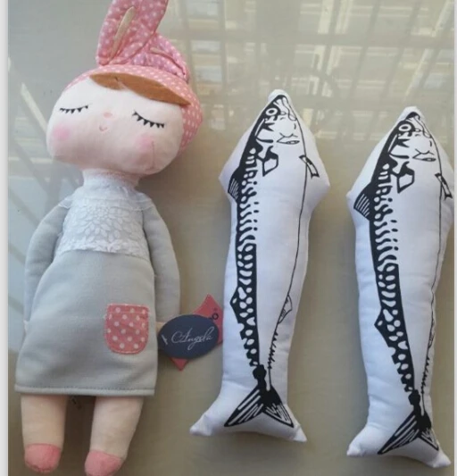 Новые милые детские набивные куклы подарок для девочки домашнее украшение