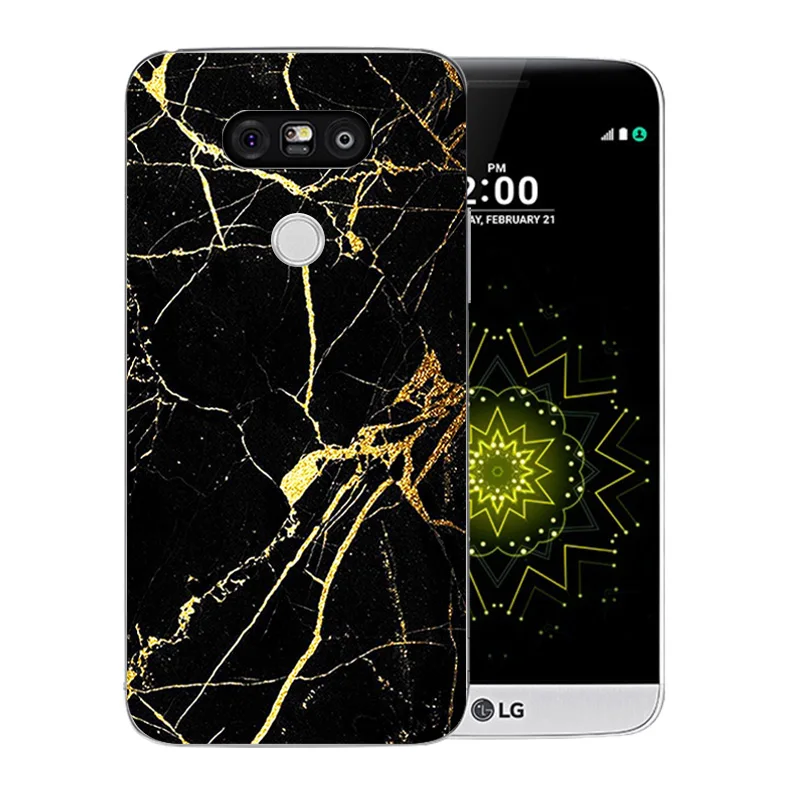 Роскошный мягкий силиконовый чехол для LG G5 с узором Marb G 5 чехлы и Lg Fundas Coque |