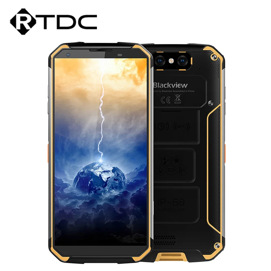 Blackview BV9500 Водонепроницаемый смартфон с 5 7-дюймовым дисплеем ОЗУ 4 Гб ПЗУ 64 ГБ 16 Мп