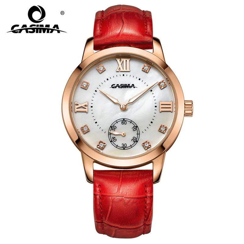 

Luxury Brand Watches Women Diamond Quartz-Watch Fashion Casual Ladies Wristwatch waterproof 50mCASIMA #2606