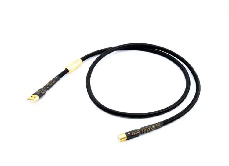 XIANZUN W-100US бескислородный медный USB кабель декодирование разъем для звуковой карты DAC жесткий диск кабель для передачи данных HIFI USB аудио кабель