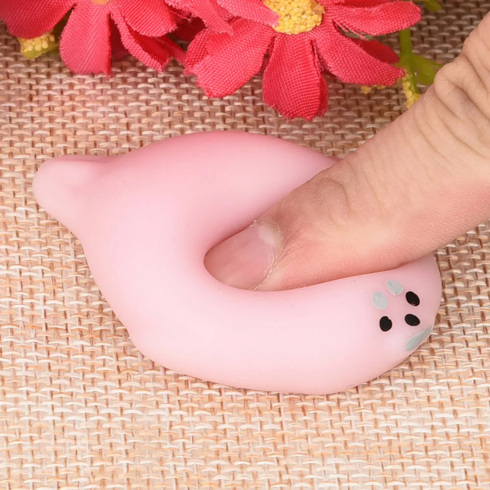 MUQGEW Сжимаемый Кот Mochi антистресс игрушки Kawaii снятие стресса милые забавные