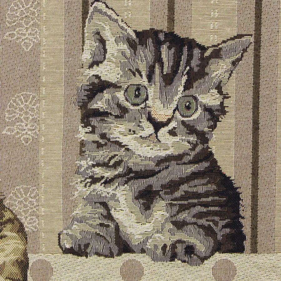 Высококачественная подушка для дивана с рисунком кошек тканевая лоскутная