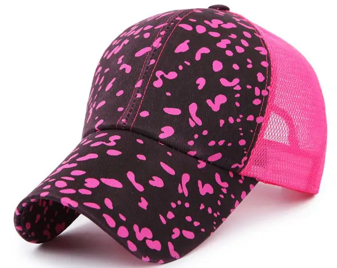 2016 Snapback Бейсбол женщин Шапки Кружева Воздухопроницаемой Сеткой Hat Козырьки Вс