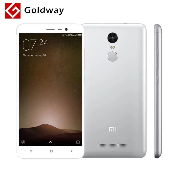 Оригинальный Xiaomi редми примечание 3 Pro 4 г LTE металлический корпус отпечатков