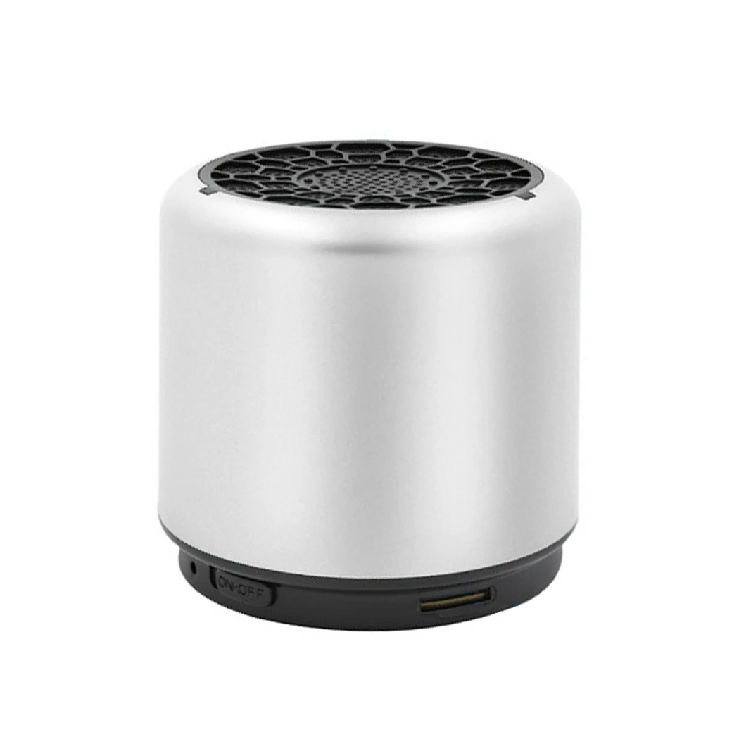 Cute Rose Gold Mini Bluetooth Speaker Portable Outdoor Wireless Speakers Hands-Free With Mic TF Card FM Radio AUX For IPhone | Электроника