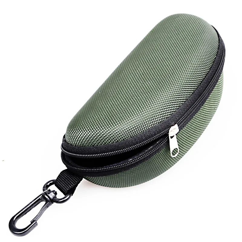 Army Green Модные 11 цветов Солнцезащитные очки для чтения, сумка для переноски, жесткая коробка на молнии, сумка для путешествий, чехол, Новинка - Цвет: Army Green