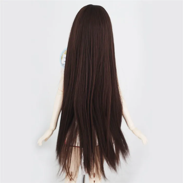 Высокое качество Синтетические длинные прямые куклы парики для BJD/SD куклы