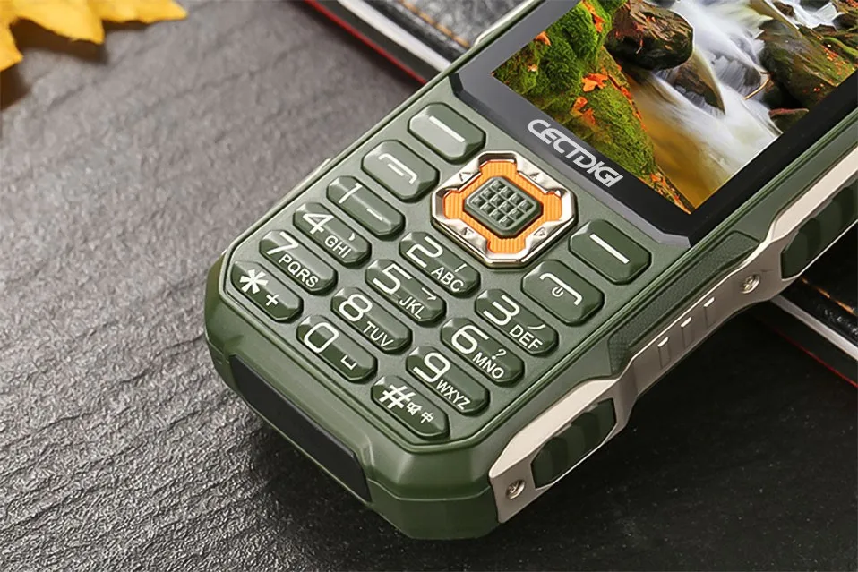 3 sim-карты телефон cectdigi T19 3D стерео Динамик Открытый прочный мобильный телефон Запасные Аккумуляторы для телефонов Беспроводной fm 16:9 HD русский клавиатура телефон