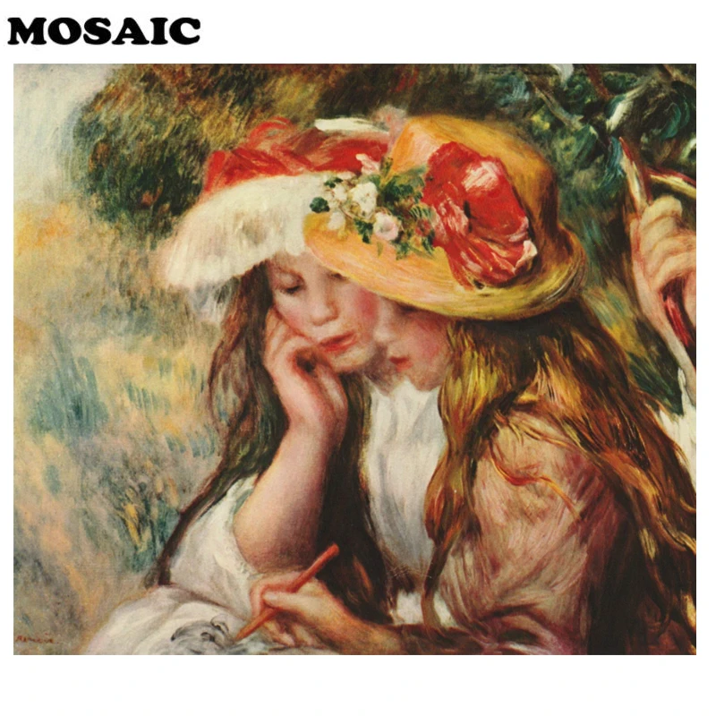 Камни в форме ромба/Набор для рисования с круглыми камнями и полотном 5D DIY