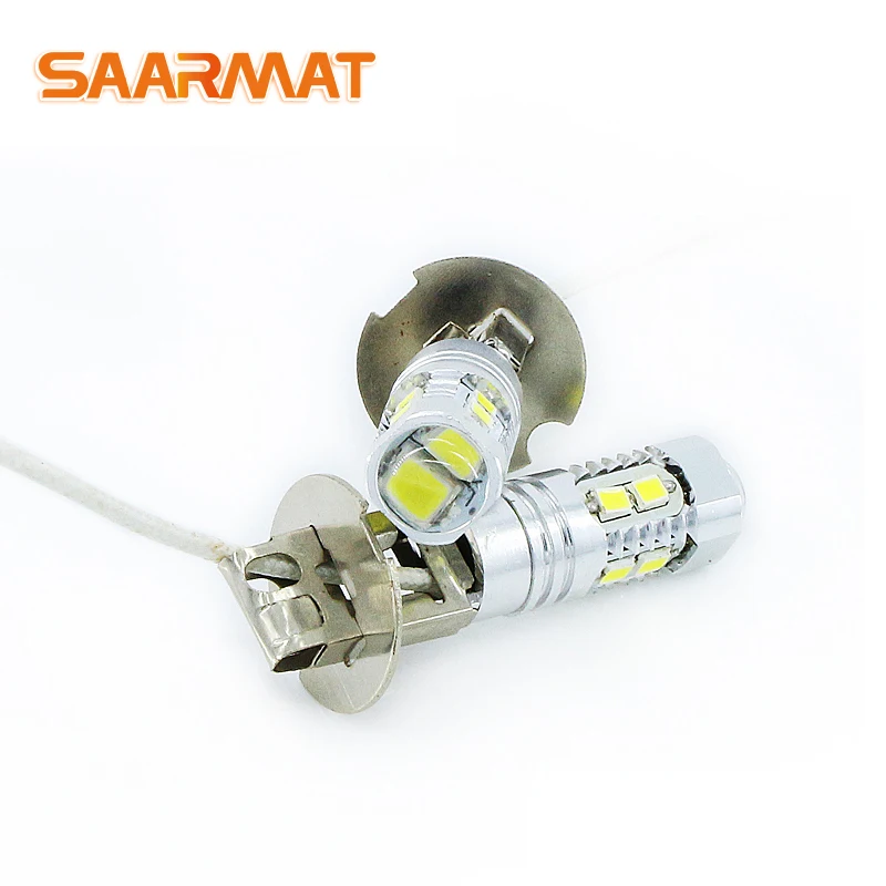 Светодиодные лампы H3 высокой мощности с чипами Samsung 10smd светодиодный