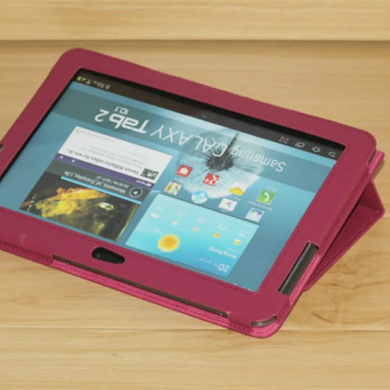 Магнитный чехол подставка для Samsung Tab 2 10 1 GT P5100 P5110 P5113 Tablet 360 полностью защитный