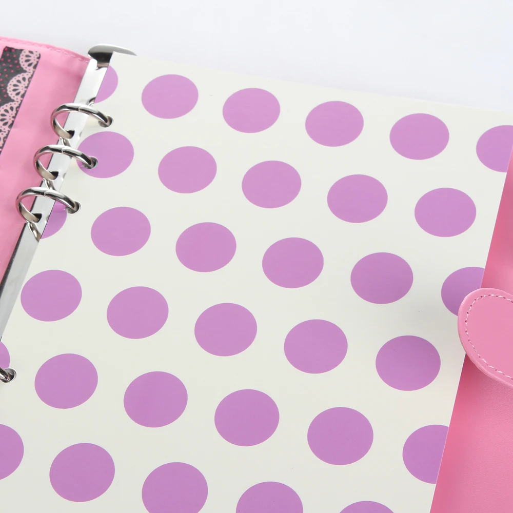 Новые спиральные разделители для ноутбука с милыми точками оригинальная