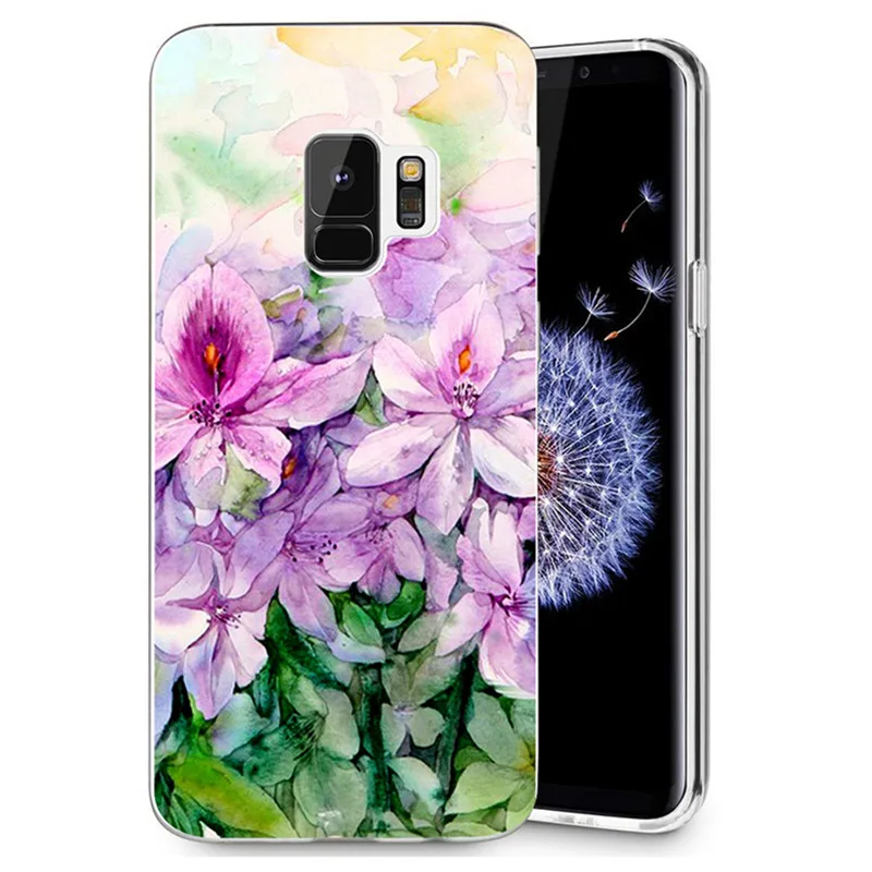 Чехол для samsung Galaxy S3 S9 S9Plus S8 плюс S7 края Примечание 8 ТПУ Мягкая ароматный яркие