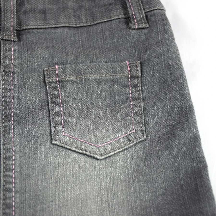 Джинсовое платье для маленьких девочек на бретелях мини-сарафан новорожденных