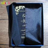 chinese elegant clear acrylic wedding and party invitation card personalize words and design